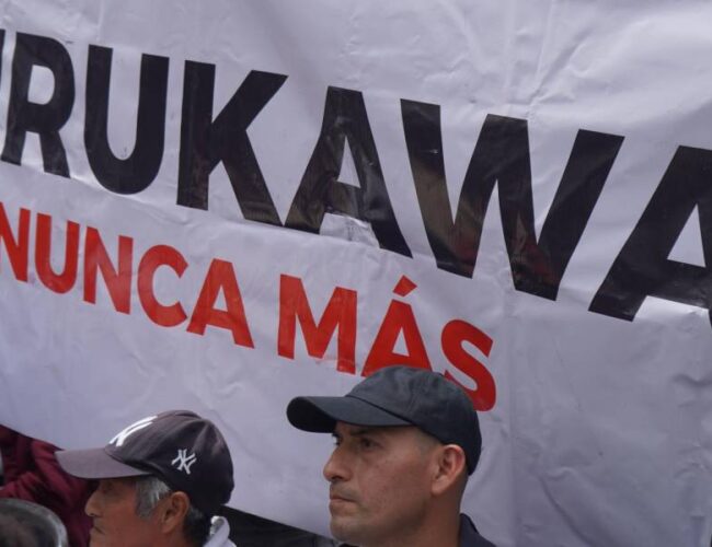 Gobierno de Ecuador ofrece disculpas públicas a los afectados por el caso Furukawa