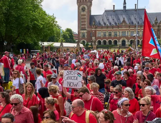 Masivas protestas en Europa exigen el fin de la masacre en Gaza