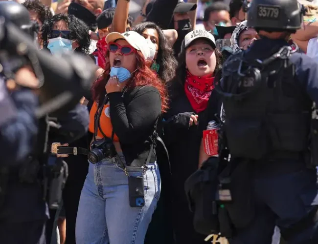 Anuncian más de 2.000 protestas en EE.UU. contra Trump coincidiendo con desfile militar y su cumpleaños