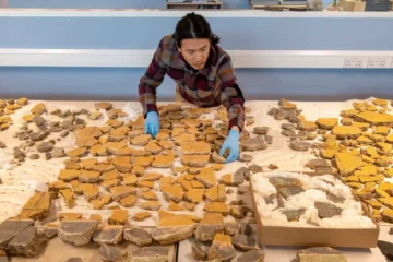 Hallado en Londres el «rompecabezas más difícil del mundo»: los frescos romanos descubiertos en Londres