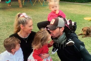 Enrique Iglesias y Anna Kournikova, padres por cuarta vez