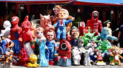 En Ecuador la quema del Año Viejo es una de las tradiciones más representativas