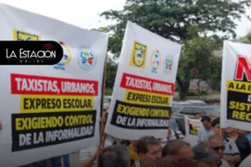 Transportistas marchan hasta la ATM para pedir más controles