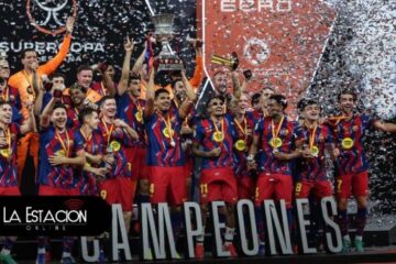 Barcelona vence al Real Madrid y gana la Supercopa de España 2026