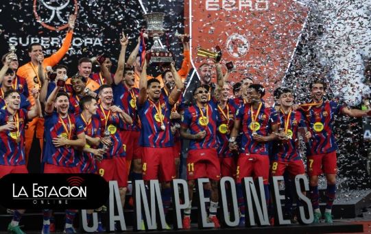 Barcelona vence al Real Madrid y gana la Supercopa de España 2026