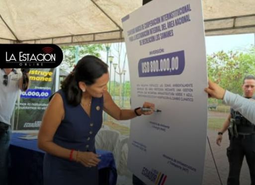 Gobierno anuncia inversión de USD 800.000 para recuperar más de 600 hectaréas de los Samanes