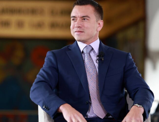 Daniel Noboa participará en foro económico y reunión de alto nivel en Dubái