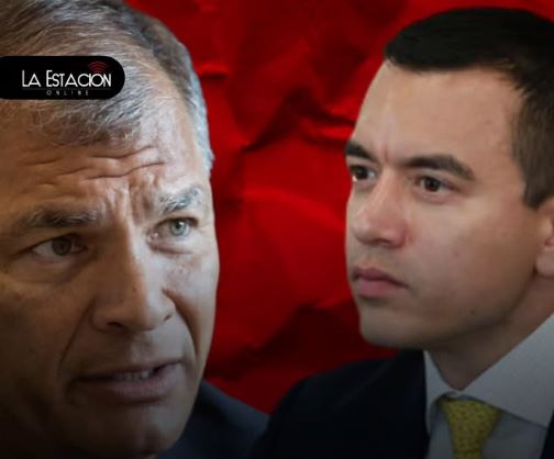 «Quieren destruir un país que los rechaza»: Noboa arremete contra Correa y la Banca