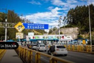 Servicios logísticos de la frontera entre Ecuador y Colombia prevén una caída en el comercio