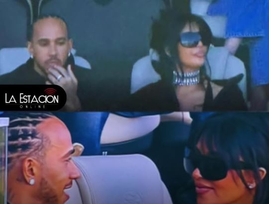 Lewis Hamilton y Kim Kardashian: Imágenes en el Super Bowl avivan rumores de romance