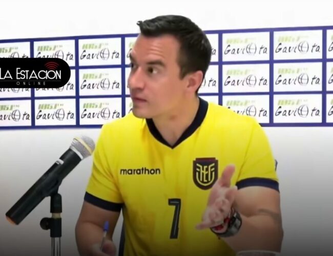 Noboa defiende cambio de fecha de las elecciones seccionales en Ecuador