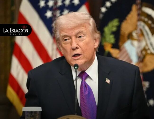 Trump niega haber ordenado envío de tropas a Irán