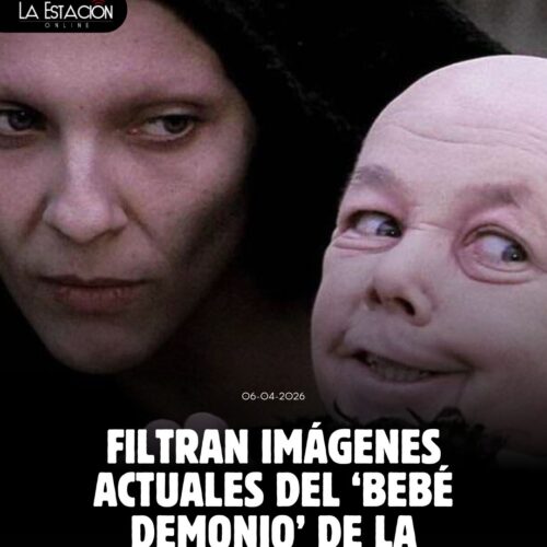 Filtran fotos actuales del ‘bebé demonio’ de la pasión de Cristo