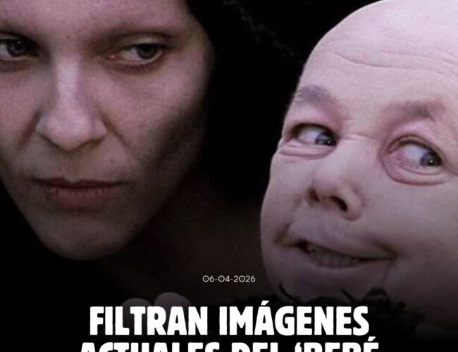 Filtran fotos actuales del ‘bebé demonio’ de la pasión de Cristo