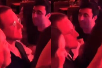 ¡A ritmo de salsa! Bono, el líder de U2, sorprende bailando en un club de la Ciudad de México.