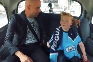 ¡Promesa cumplida! El emotivo reencuentro de Pep Guardiola con el niño del taxi diez años después.