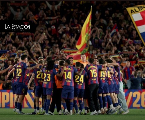 Barcelona campeón de España al ganarle 2-0 al Real Madrid en Clásico de LaLiga
