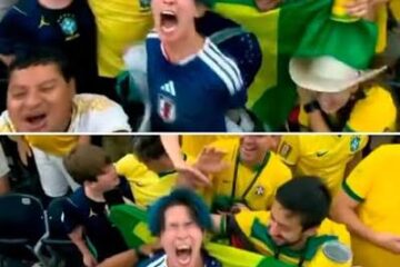 Un emotivo gesto de los aficionados brasileños se robó la atención tras la eliminación de Japón frente a Brasil en el Mundial.