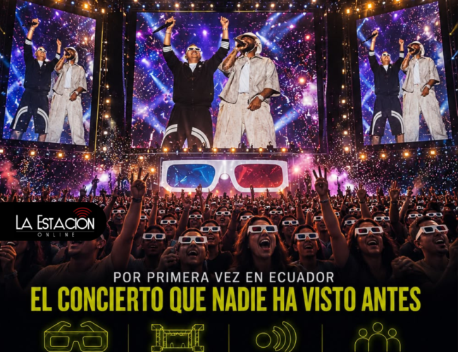 El dúo puertorriqueño Jowell & Randy llegará por primera vez a Ecuador con su innovador espectáculo 3D, una propuesta audiovisual que promete ofrecer una experiencia sin precedentes para los fanáticos del reguetón.