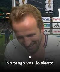 ¡Celebró tanto que se quedó sin voz!