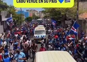 Cabo Verde recibió con una multitudinaria bienvenida a su selección nacional tras su histórica participación en la Copa del Mundo, un logro que llenó de orgullo a todo el país.